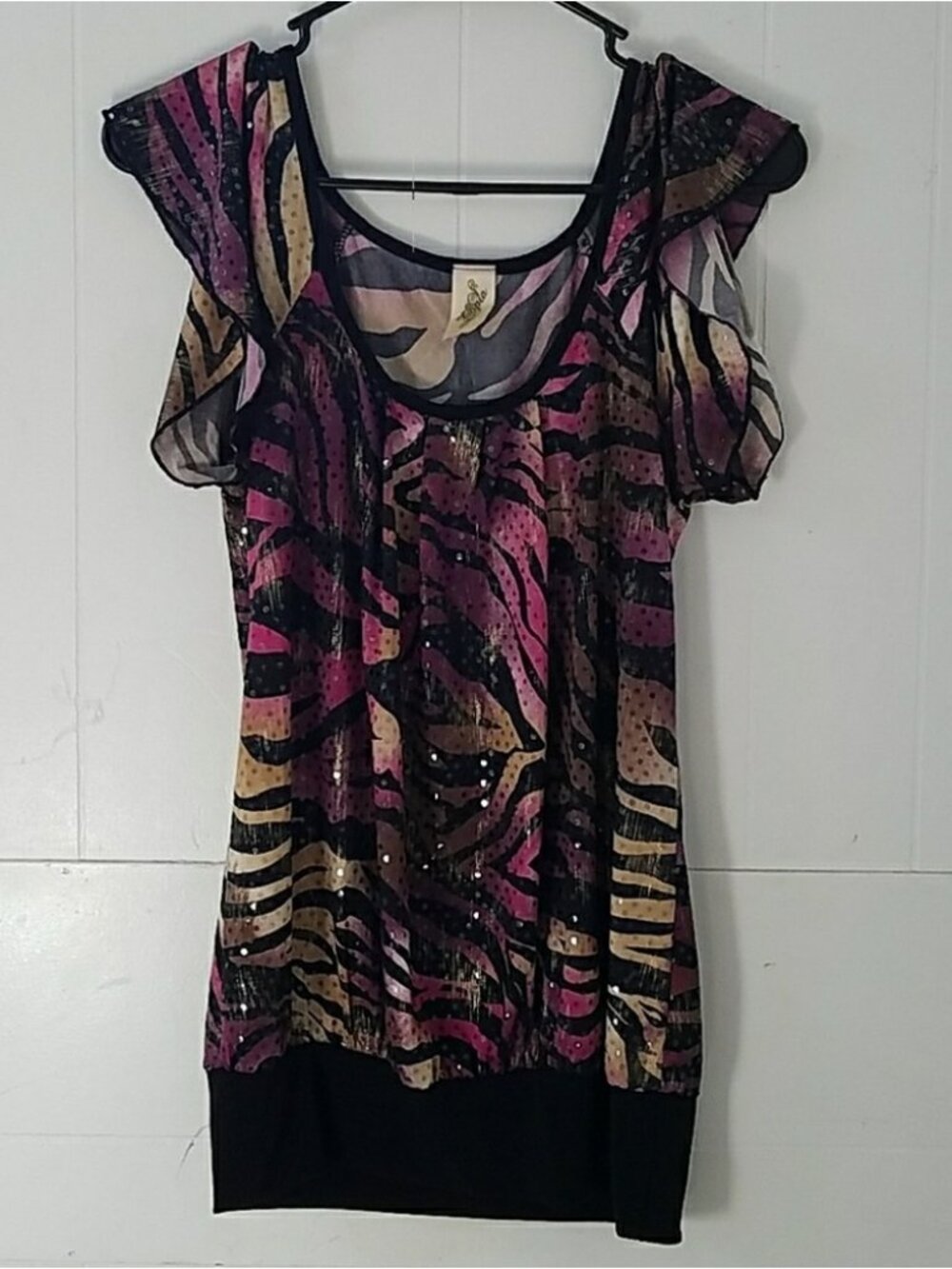 Zebra Print top
